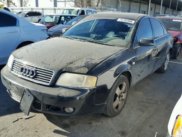 WAUJT64B74N005681 - 2004 AUDI A6 3 BLACK photo 2