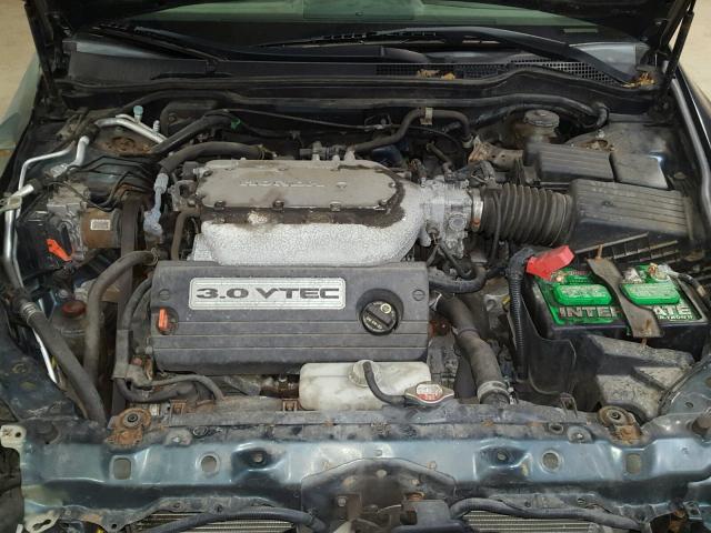 1HGCM66565A057409 - 2005 HONDA ACCORD EX GREEN photo 7