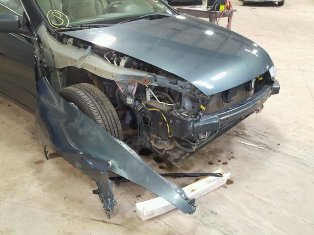 1HGCM66565A057409 - 2005 HONDA ACCORD EX GREEN photo 9