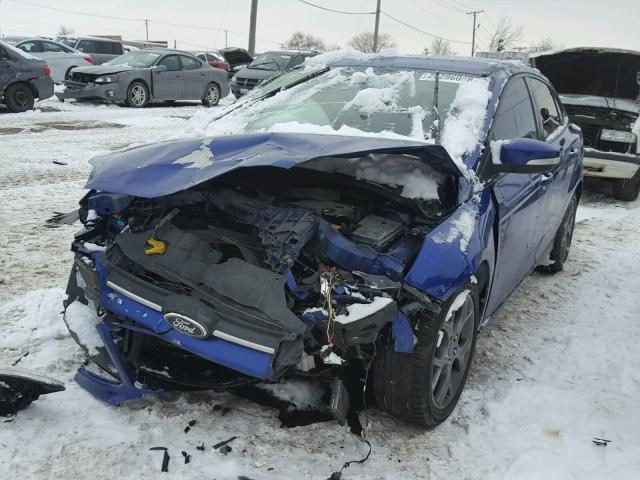 1FADP3F24DL252626 - 2013 FORD FOCUS SE BLUE photo 2