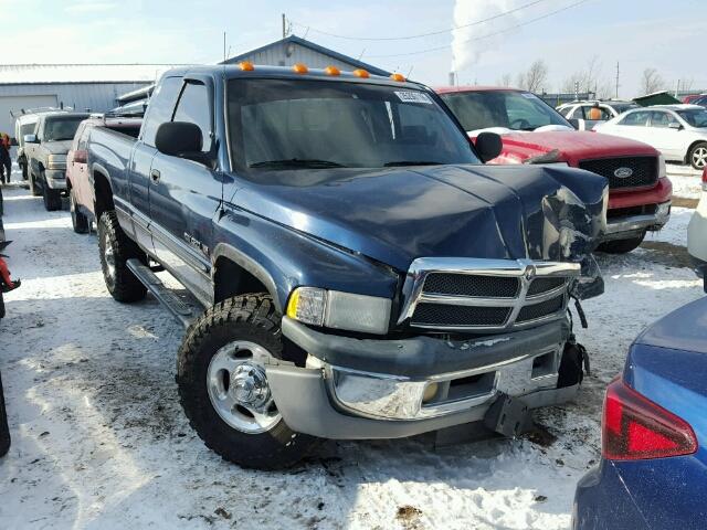 1B7KF23Z51J561674 - 2001 DODGE RAM 2500 BLUE photo 1