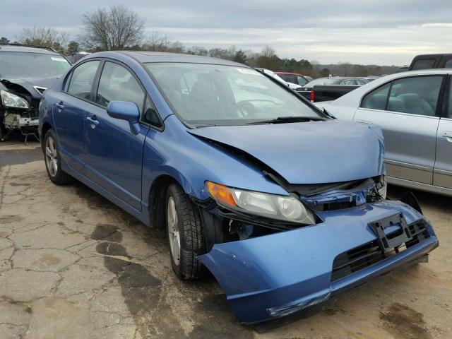 1HGFA15866L010116 - 2006 HONDA CIVIC EX BLUE photo 1