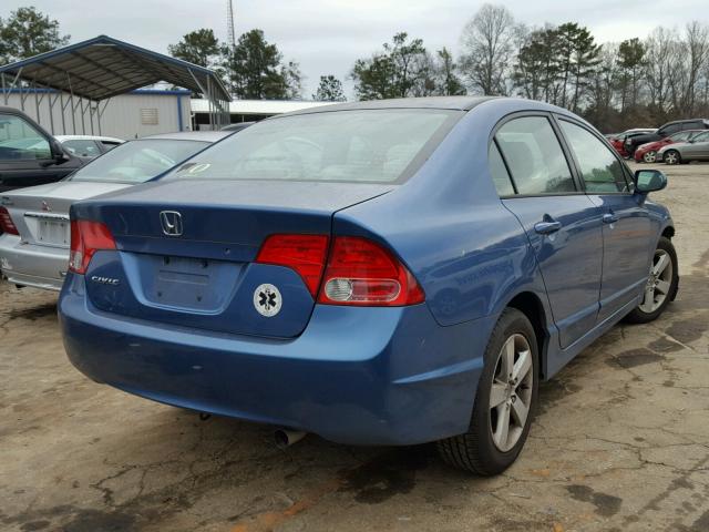 1HGFA15866L010116 - 2006 HONDA CIVIC EX BLUE photo 4