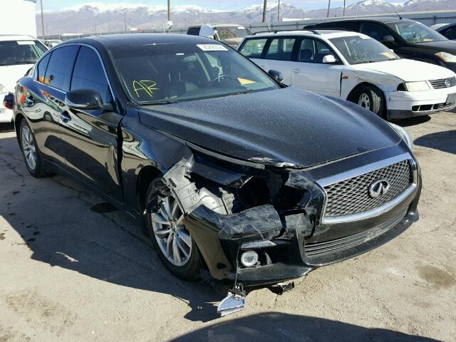 JN1BV7AR3EM691480 - 2014 INFINITI Q50 BASE Negro foto 1
