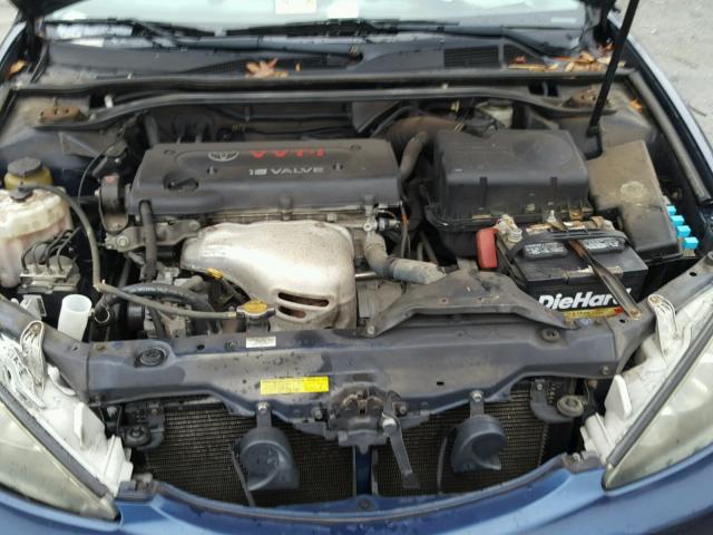 4T1BE32KX5U015983 - 2005 TOYOTA CAMRY LE BLUE photo 7