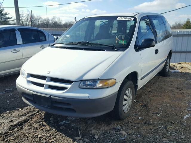 2B4FP25B7TR810700 - 1996 DODGE CARAVAN WHITE photo 2