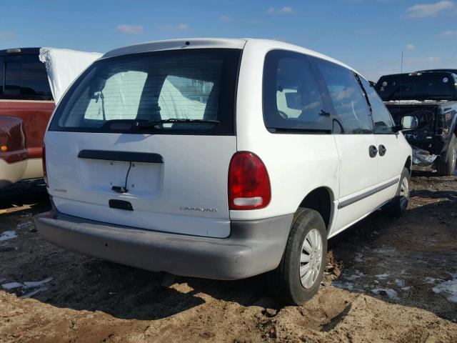 2B4FP25B7TR810700 - 1996 DODGE CARAVAN WHITE photo 4