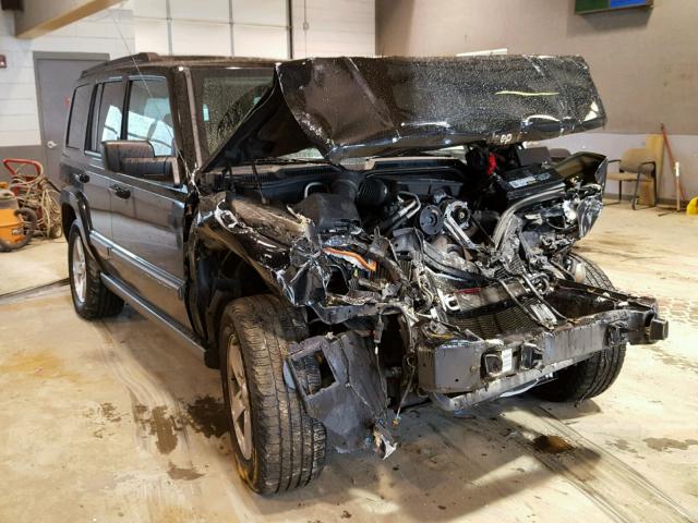 1J8HG48K77C533251 - 2007 JEEP COMMANDER შავი ფოტო 1