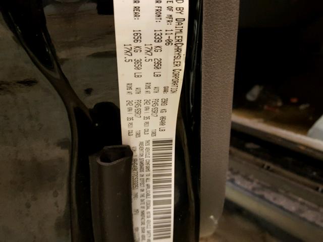 1J8HG48K77C533251 - 2007 JEEP COMMANDER შავი ფოტო 10