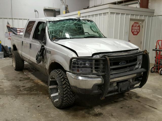 1FTNW21P74EC99152 - 2004 FORD F250 SUPER GRAY photo 1