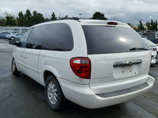 2C8GP74L02R694784 - 2002 CHRYSLER TOWN & COU 白色 照片 3