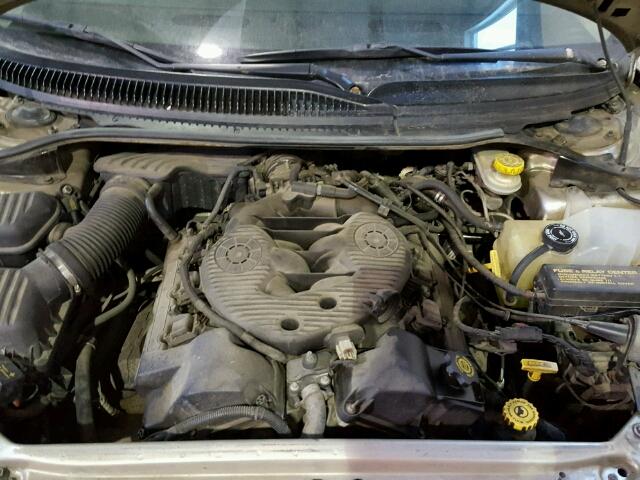 2C3HH46R12H184697 - 2002 CHRYSLER INTREPID S ოქროსფერი ფოტო 7