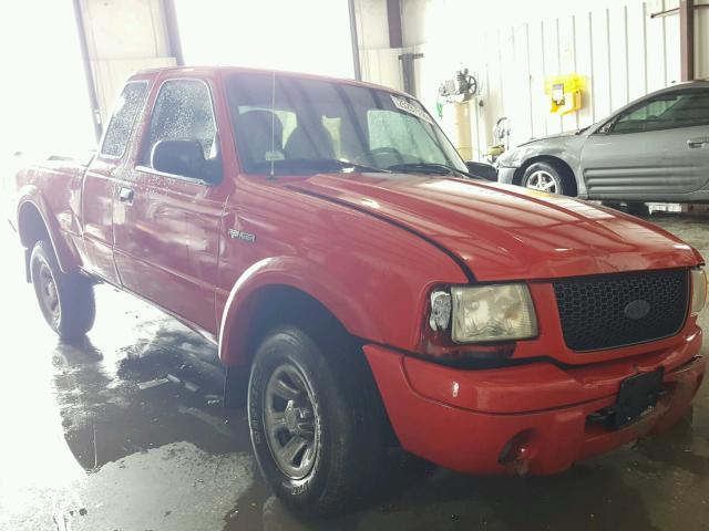 1FTYR14U62TA03806 - 2002 FORD RANGER SUP RED photo 1