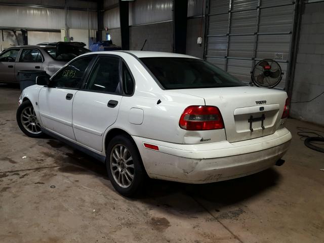 YV1VS27554F029097 - 2004 VOLVO S40 1.9T WHITE photo 3