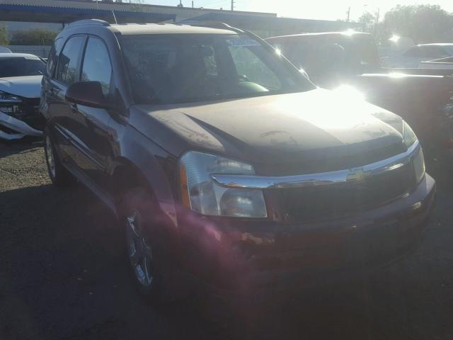 2CNDL63F276105695 - 2007 CHEVROLET EQUINOX LT BURGUNDY photo 1