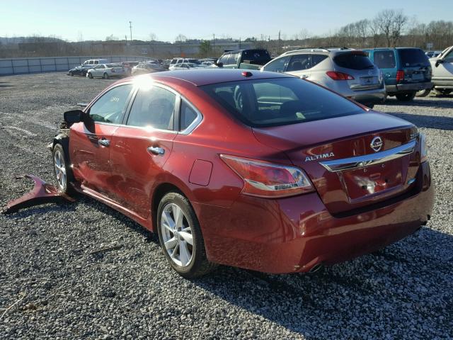 1N4AL3AP9DC129728 - 2013 NISSAN ALTIMA 2.5 RED photo 3