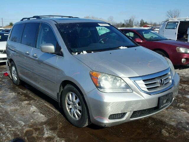 5FNRL38718B089740 - 2008 HONDA ODYSSEY EX SILVER photo 1