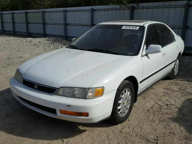 1HGCD5650TA069904 - 1996 HONDA ACCORD EX WHITE photo 2