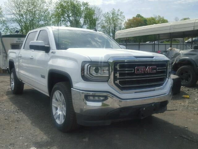 3GTU2MEC2HG307229 - 2017 GMC SIERRA K15 WHITE photo 1