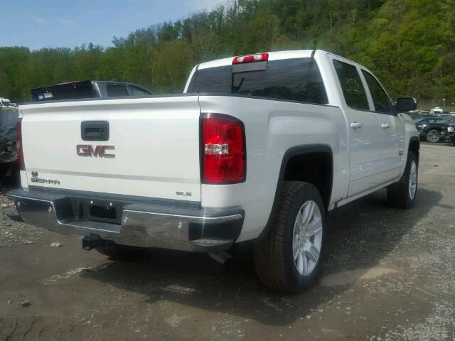 3GTU2MEC2HG307229 - 2017 GMC SIERRA K15 WHITE photo 4