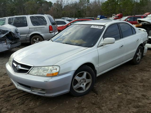 19UUA56673A063393 - 2003 ACURA 3.2TL WHITE photo 2