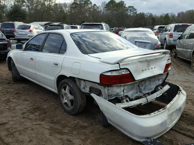 19UUA56673A063393 - 2003 ACURA 3.2TL WHITE photo 3