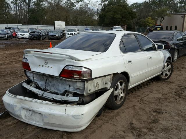 19UUA56673A063393 - 2003 ACURA 3.2TL WHITE photo 4