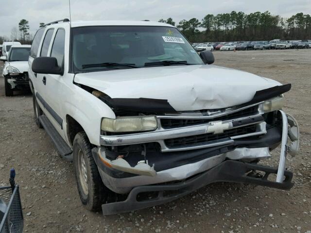 3GNEC16Z23G131706 - 2003 CHEVROLET SUBURBAN C WHITE photo 1