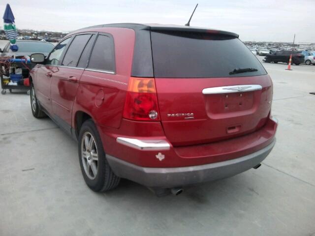 2A8GM68X57R337103 - 2007 CHRYSLER PACIFICA T RED photo 3