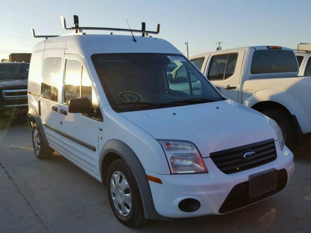 NM0LS6BN0DT127285 - 2013 FORD TRANSIT CO WHITE photo 1