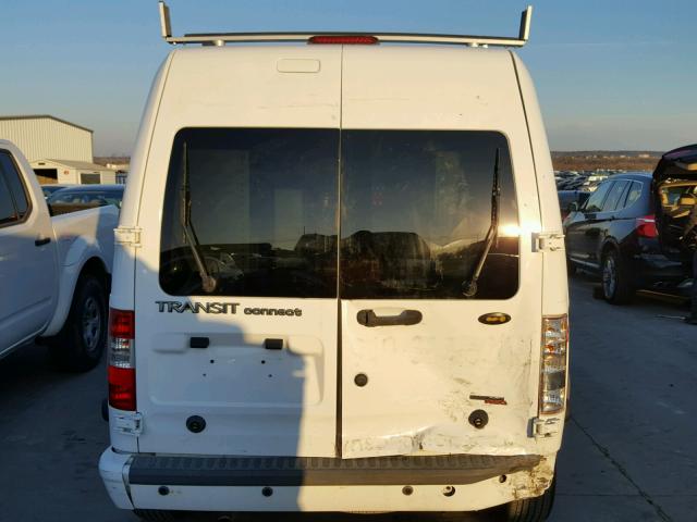 NM0LS6BN0DT127285 - 2013 FORD TRANSIT CO WHITE photo 6