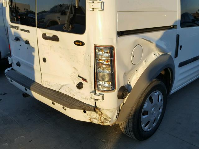 NM0LS6BN0DT127285 - 2013 FORD TRANSIT CO WHITE photo 9