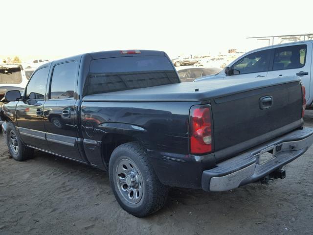 2GCEC13V971119593 - 2007 CHEVROLET SILVERADO BLACK photo 3