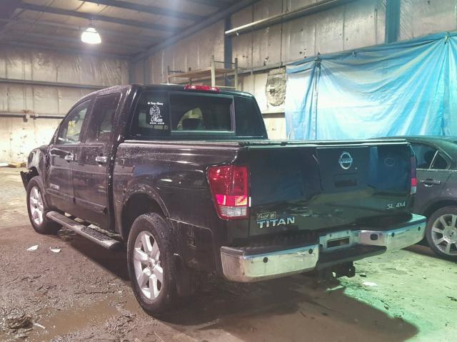 1N6AA0EC6BN313061 - 2011 NISSAN TITAN S BLACK photo 3