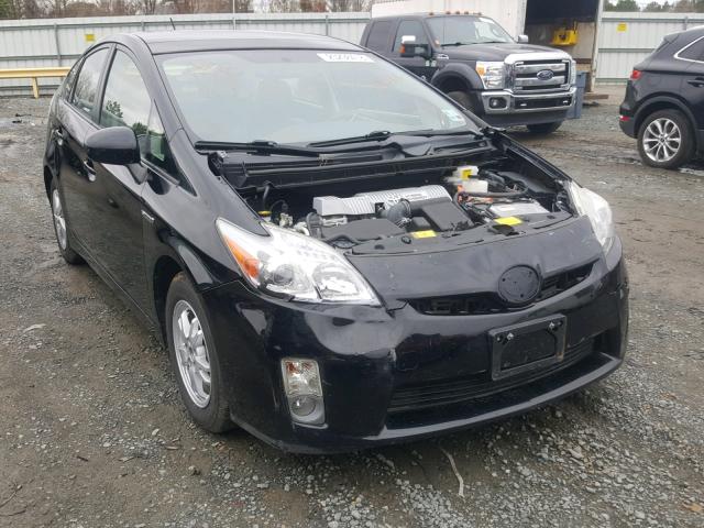 JTDKN3DU6B5316968 - 2011 TOYOTA PRIUS BLACK photo 1