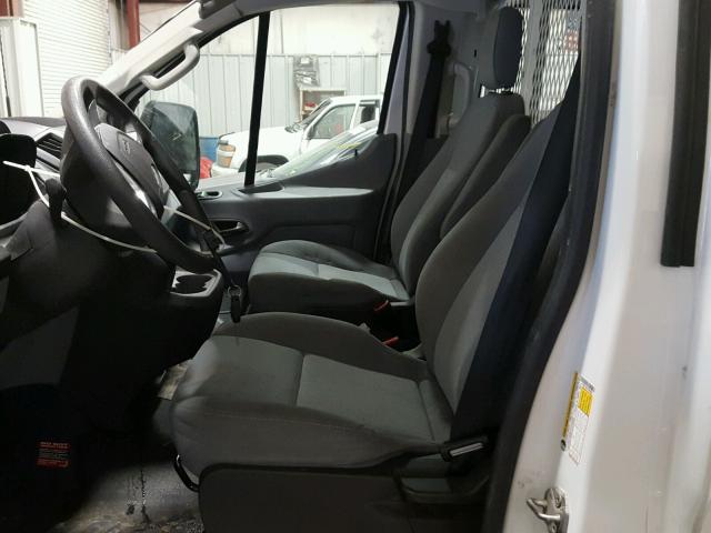 1FTNR1ZM7FKA88582 - 2015 FORD TRANSIT T- WHITE photo 5