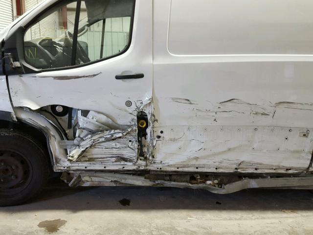 1FTNR1ZM7FKA88582 - 2015 FORD TRANSIT T- WHITE photo 9