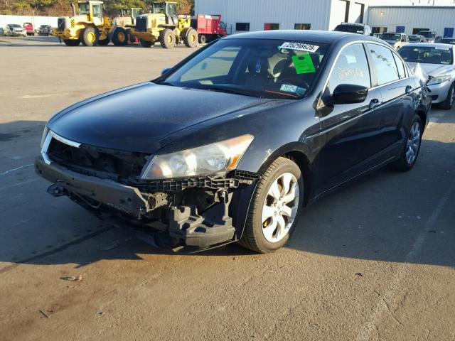 1HGCP26899A065164 - 2009 HONDA ACCORD EXL BLACK photo 2