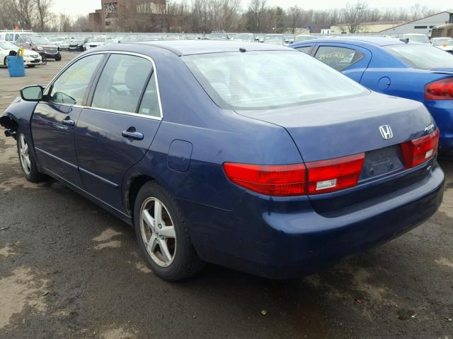 1HGCM56785A062493 - 2005 HONDA ACCORD EX BLUE photo 3