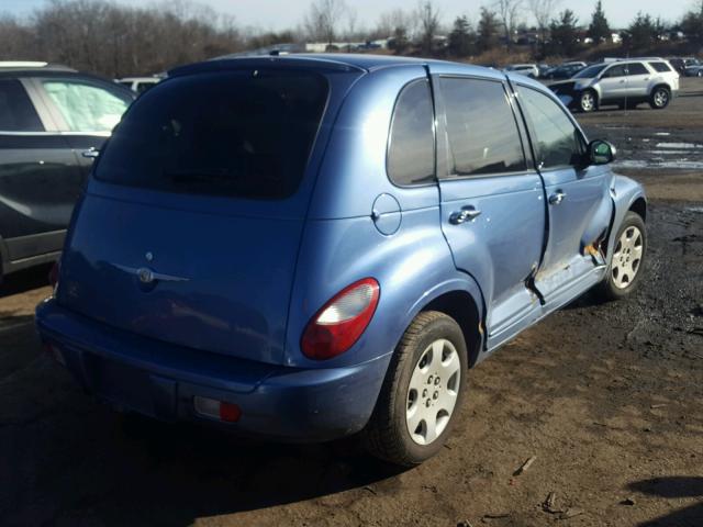 3A4FY48B07T537992 - 2007 CHRYSLER PT CRUISER BLUE photo 4