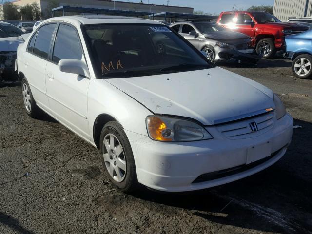 JHMES26731S005374 - 2001 HONDA CIVIC EX თეთრი ფოტო 1