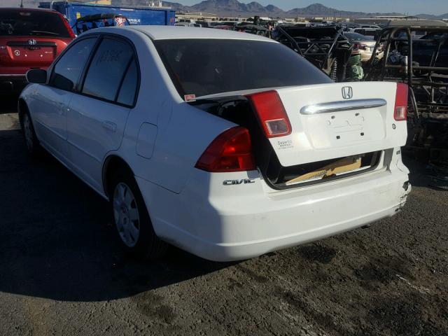 JHMES26731S005374 - 2001 HONDA CIVIC EX თეთრი ფოტო 3