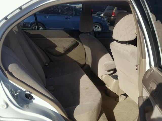 JHMES26731S005374 - 2001 HONDA CIVIC EX თეთრი ფოტო 6