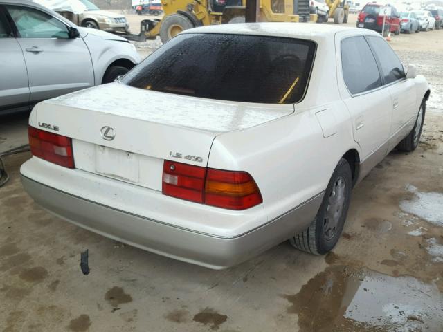 JT8UF22E1S0018495 - 1995 LEXUS LS 400 WHITE photo 4