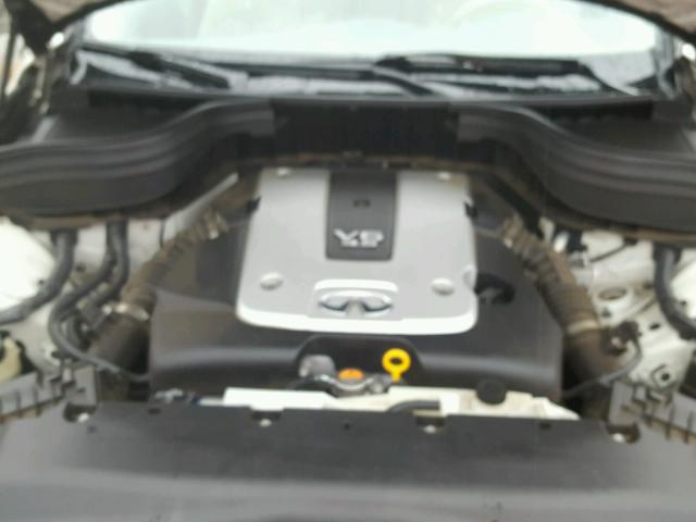 JN1AJ0HP3AM700207 - 2010 INFINITI EX35 BASE WHITE photo 7