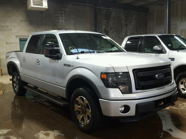 1FTFW1ETXDKD57892 - 2013 FORD F150 SUPER SILVER photo 1