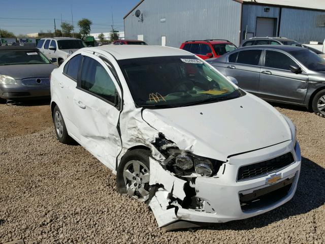 1G1JA5SH8G4105897 - 2016 CHEVROLET SONIC LS Ağ foto 1