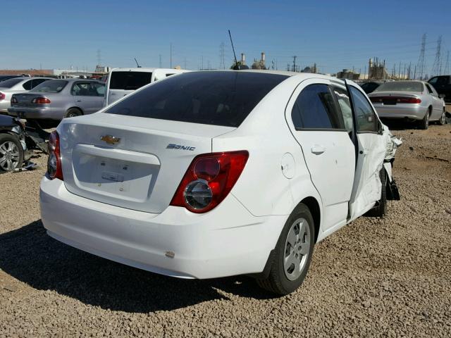 1G1JA5SH8G4105897 - 2016 CHEVROLET SONIC LS Ağ foto 4