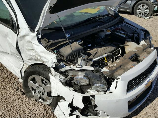 1G1JA5SH8G4105897 - 2016 CHEVROLET SONIC LS Ağ foto 9