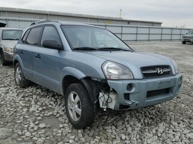 KM8JM12B48U894372 - 2008 HYUNDAI TUCSON GLS BLUE photo 1